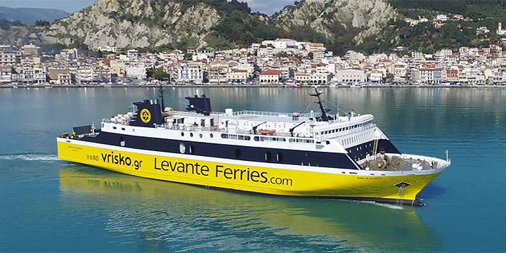 how to reach zakynthos zante by ferry