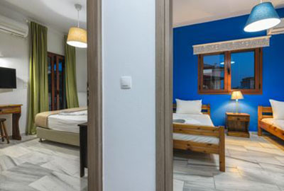 δίχωρο διαμέρισμα με βεράντα ενοικιαζόμενα δωμάτια Kiki καλαμάκι ζάκυνθος